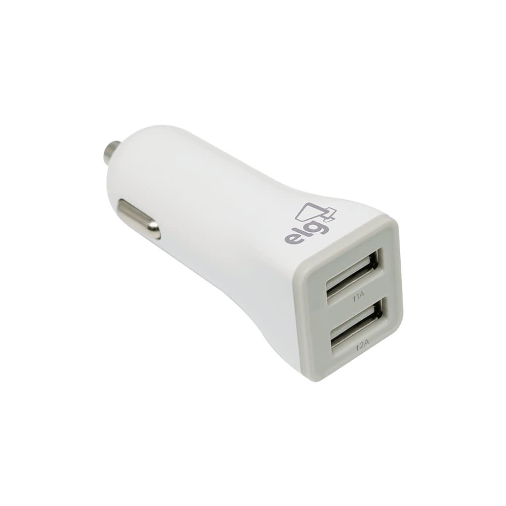 CARREGADOR VEICULAR ELG CC2S 2A