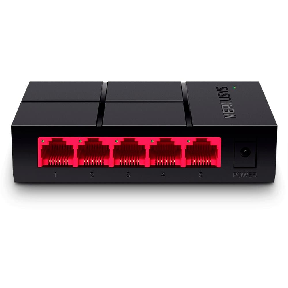 SWITCH 05 PORTAS MERCUSYS GIGABIT MS105G