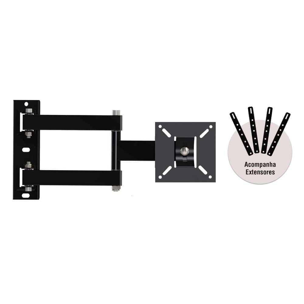 SUPORTE ARTICULADO BRASFORMA BRA4.0 10" A 55"