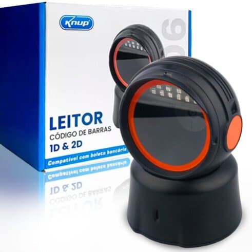 LEITOR CODIGO BARRAS FIXO DE MESA OASIS OIA-8361
