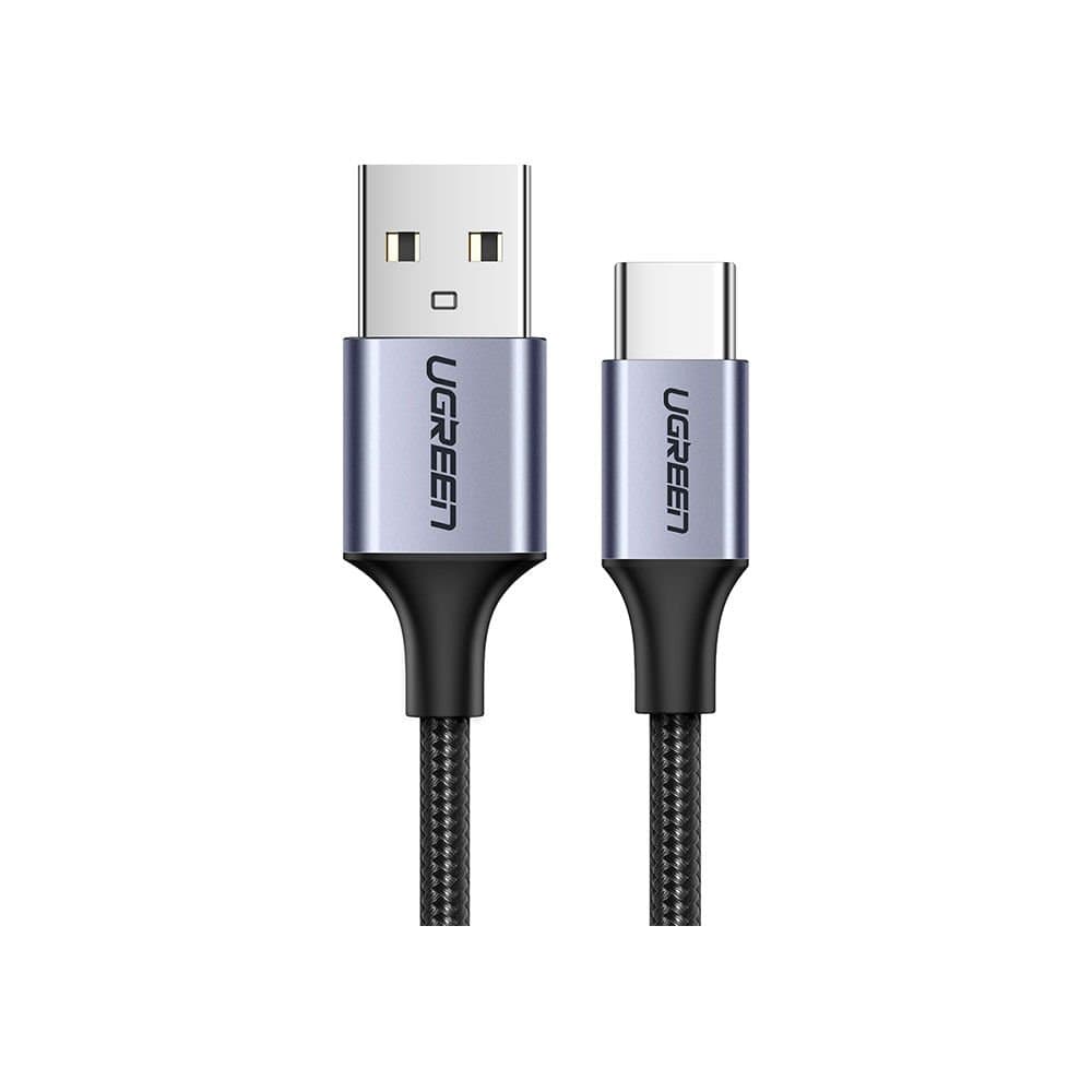 CABO UGREEN USB-A/USB-C 3A US288 1M BLK