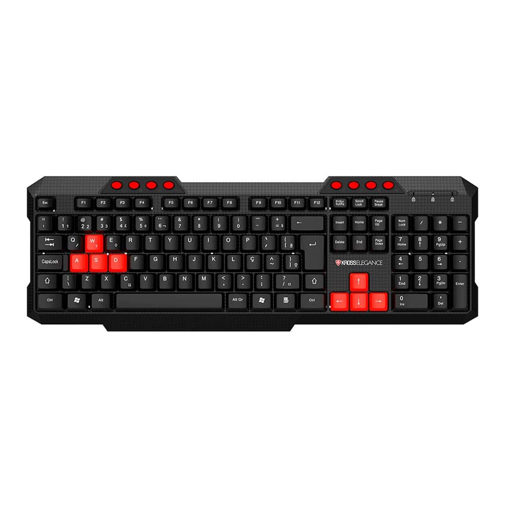 TECLADO KROSS KE-K103V3 PRETO 2