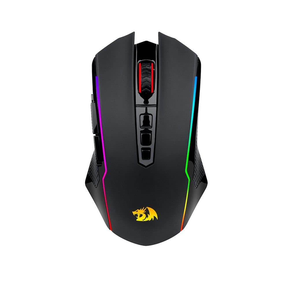 MOUSE GAMER REDRAGON NIX RGB PRETO