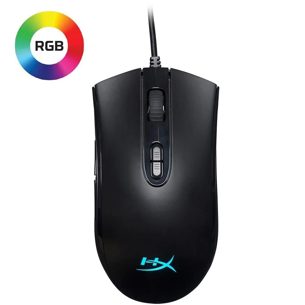 MOUSE GAMER HYPERX PULSEFIRE RGB 6200DPI
