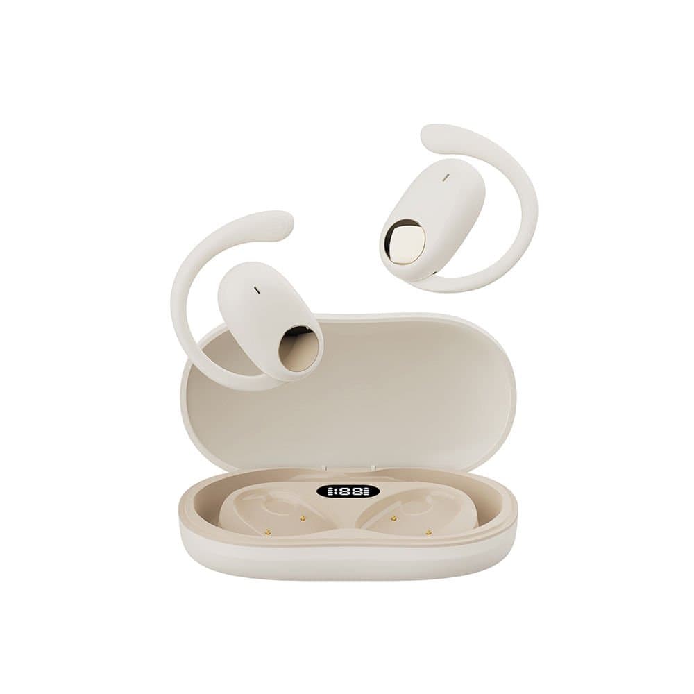 FONE DE OUVIDO KROSS FTA-55 TWS OPEN BEGE