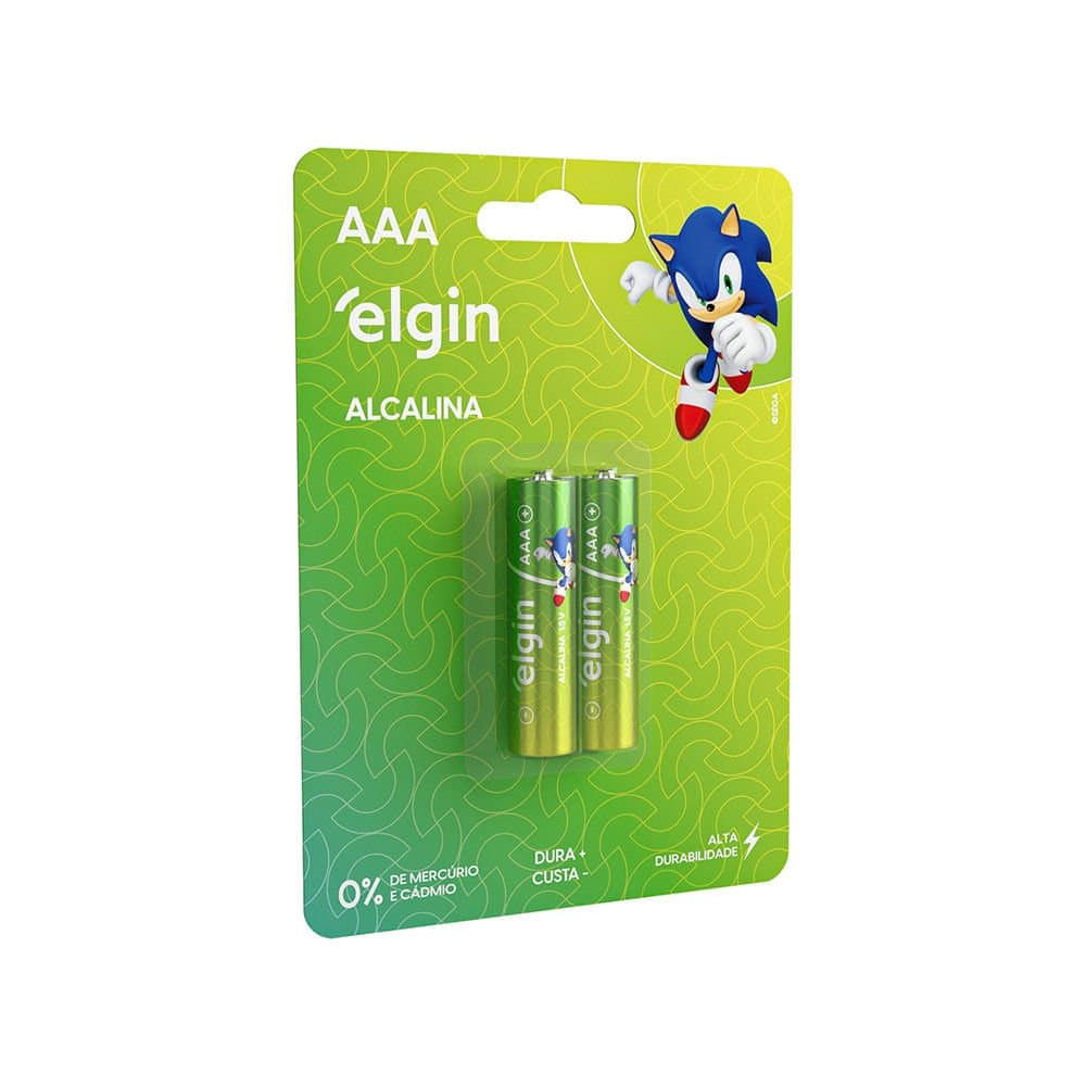 PILHA ELGIN ALCALINA LR03 AAA C/2.