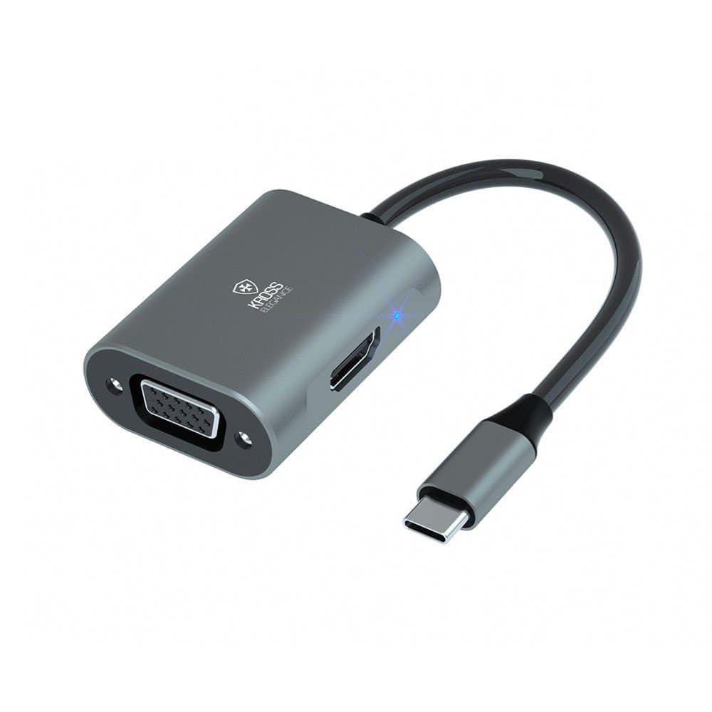 ADAPT KROSS USB-C/HDMI/VGA UCT205