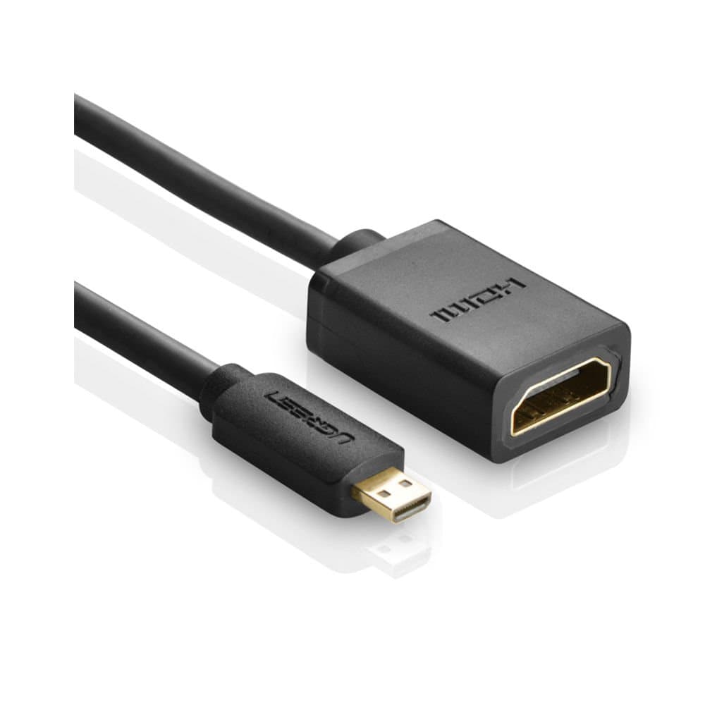 ADAPTADOR UGREEN MICRO HDMI/HDMI F 2.0 22CM