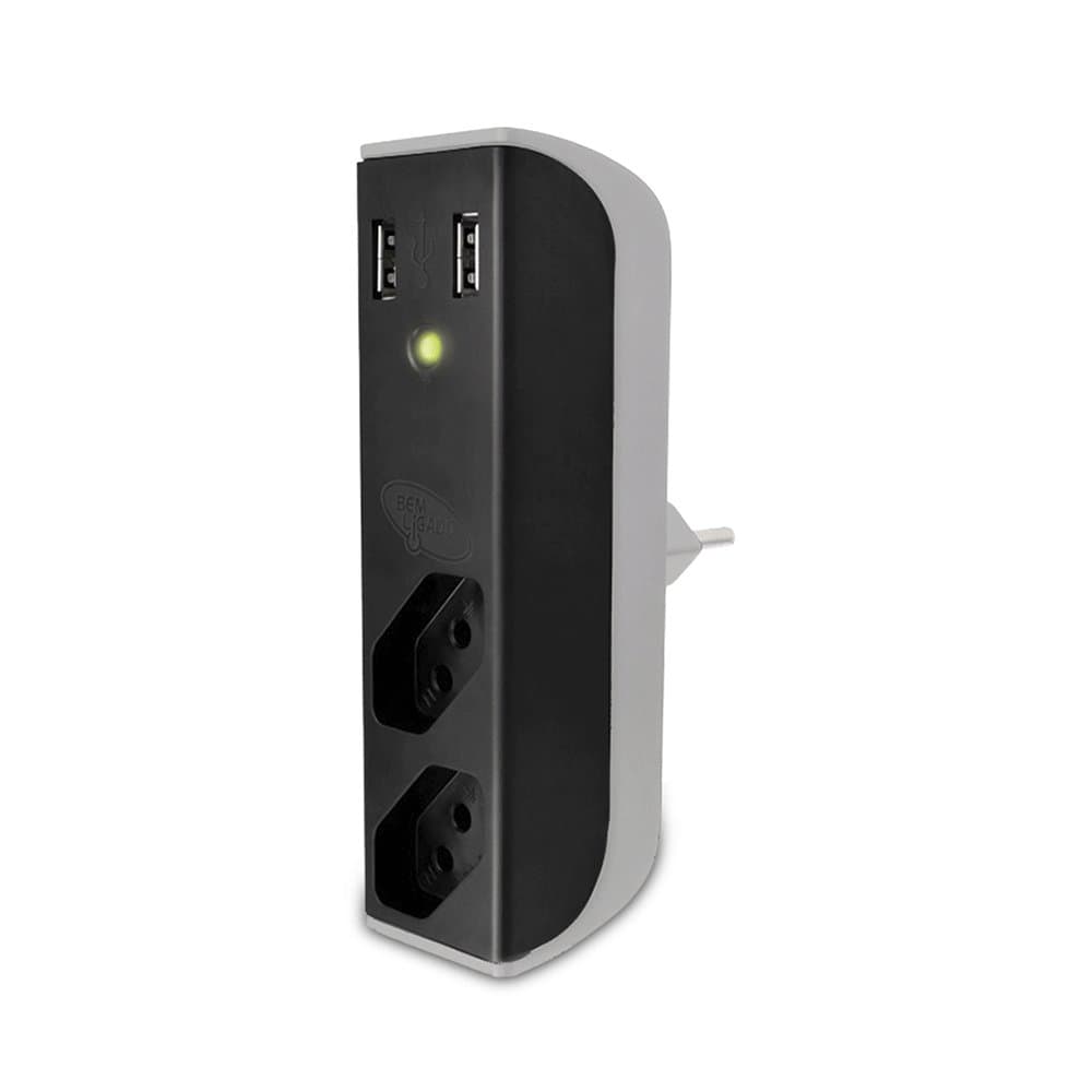 CARREGADOR USB BRIGHT C/FILTRO FL001