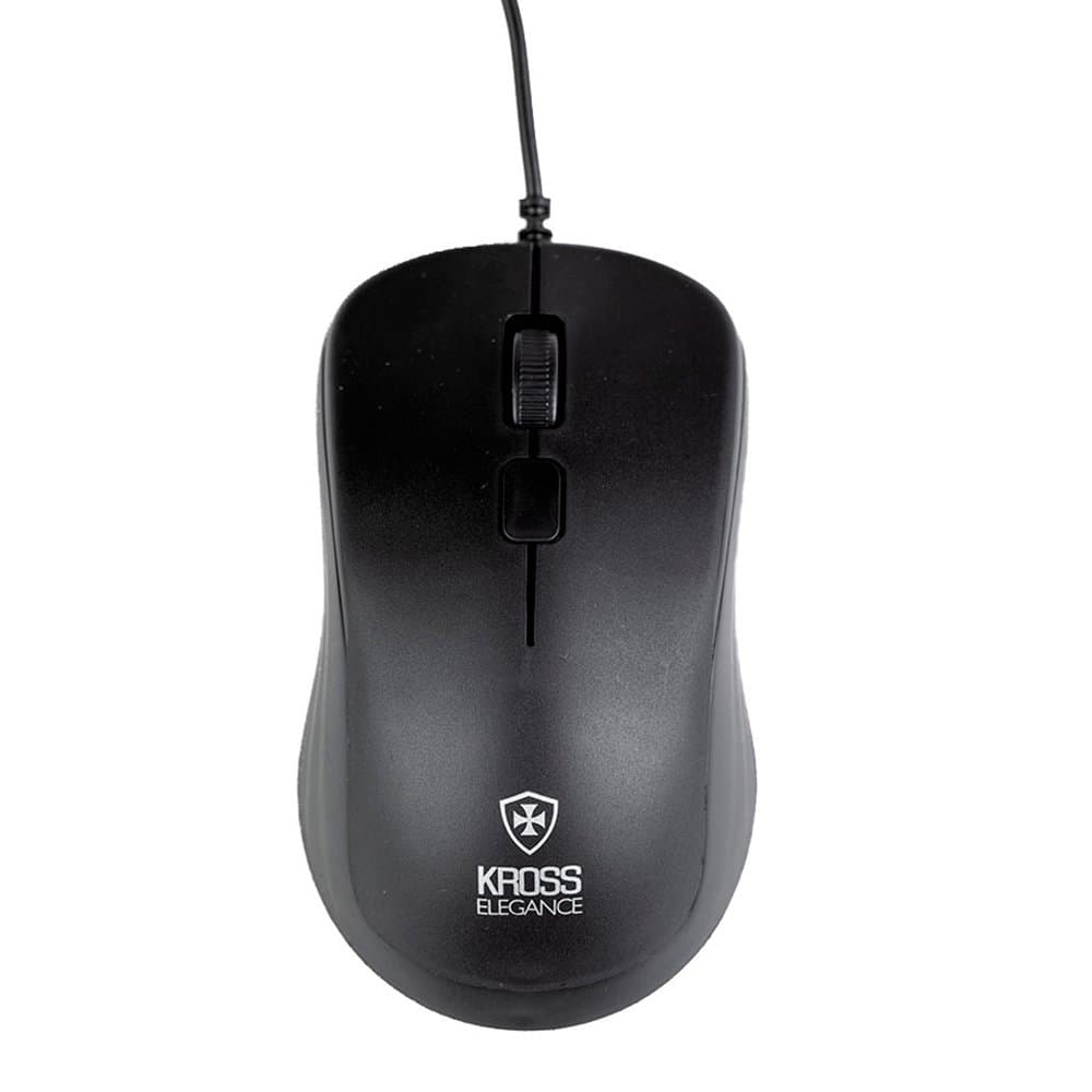 MOUSE BASICO KROSS USB KE-M095 PRETO