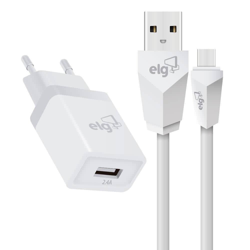 CARREGADOR KTC10WC TIPO C 1M ELG