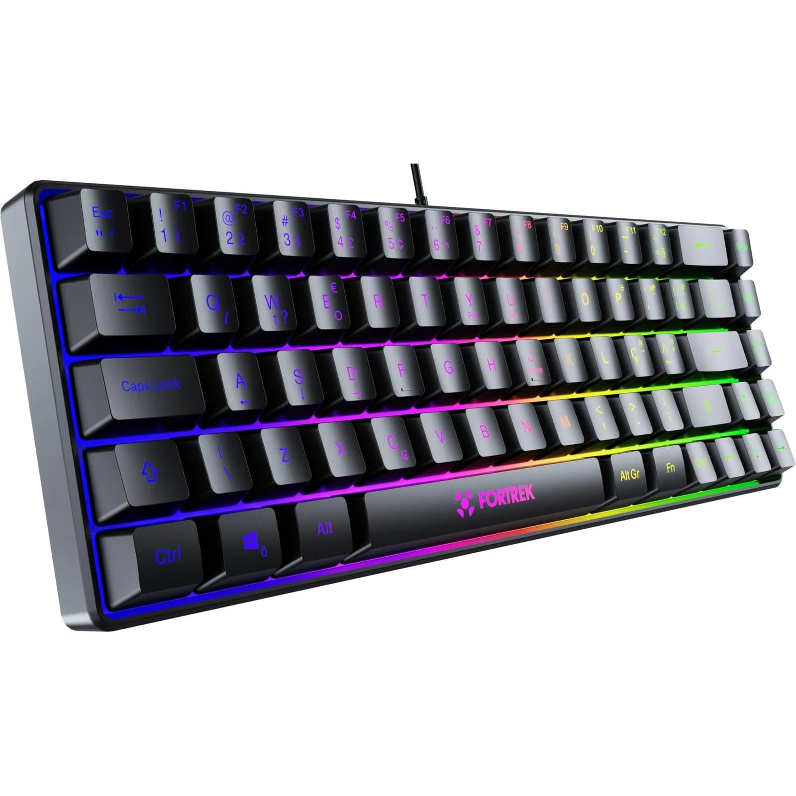 TECLADO GAMER MEMBRANA FORTREK FEARLESS 65