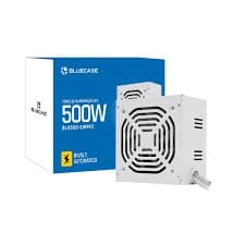 FONTE ATX 500W PFC ATIVO(BLU500-EWPFC) C/CABO BLUECASE BRANCO