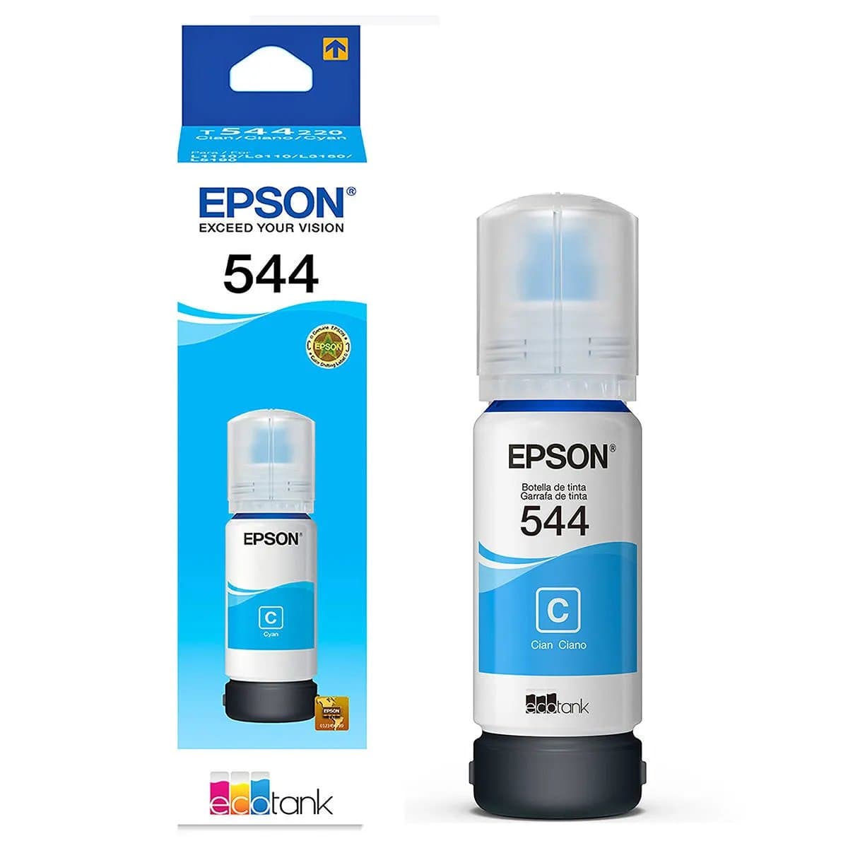 REFIL EPSON 544 65ML CIANO