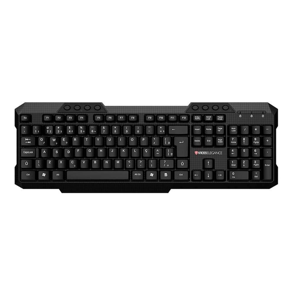 TECLADO USB KROSS KE-K106V3 PRETO 2