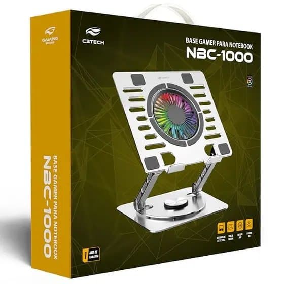 BASE P/NOTEBOOK GIRATORIO NBC-1000SI C3TECH