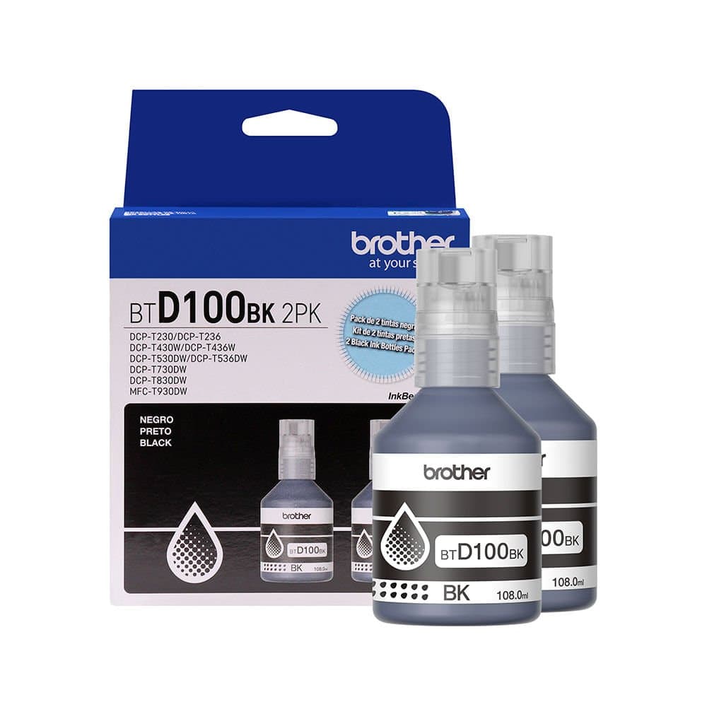 KIT 2 GARRAFAS BROTHER BTD1002PK