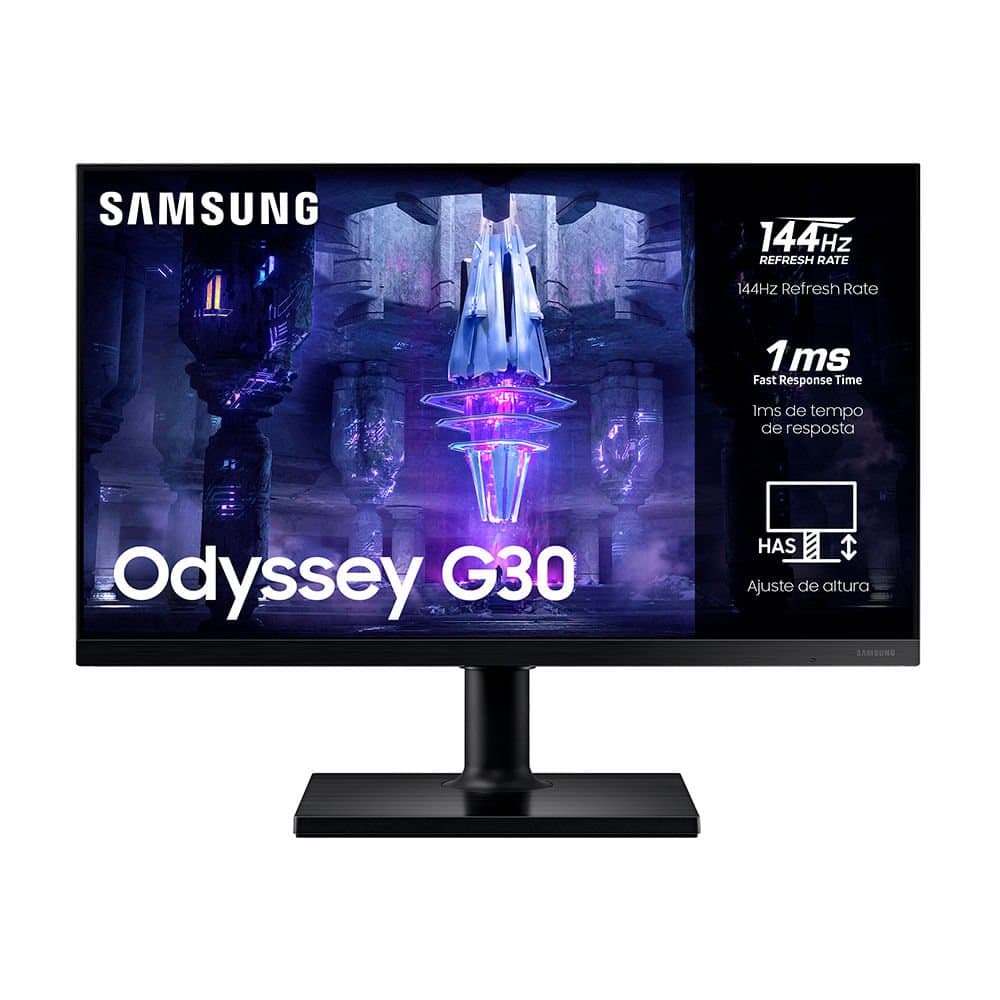 MONITOR LED 24" GIRATOIRO FHD 144HZ LS24BG300ELMZD SAMSUNG