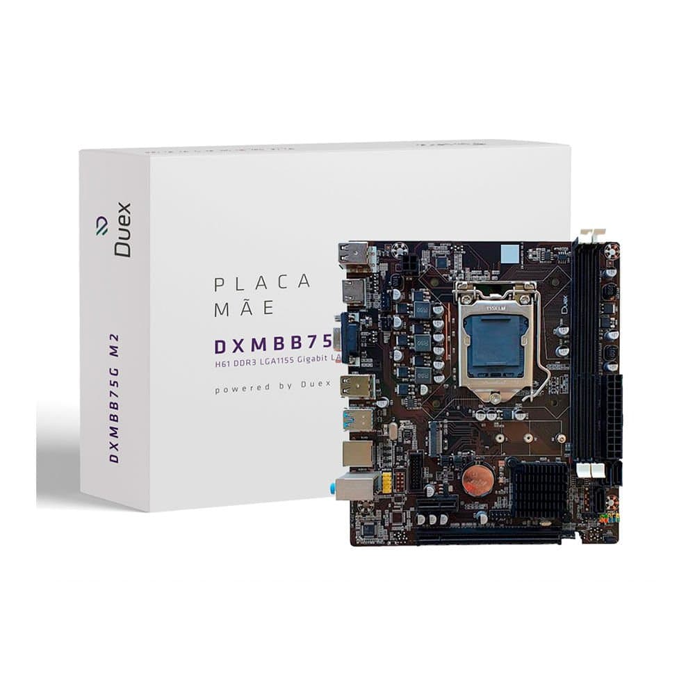 PLACA MAE 1155 DUEX DXMBB75G DDR3 2ª/3ª GER.