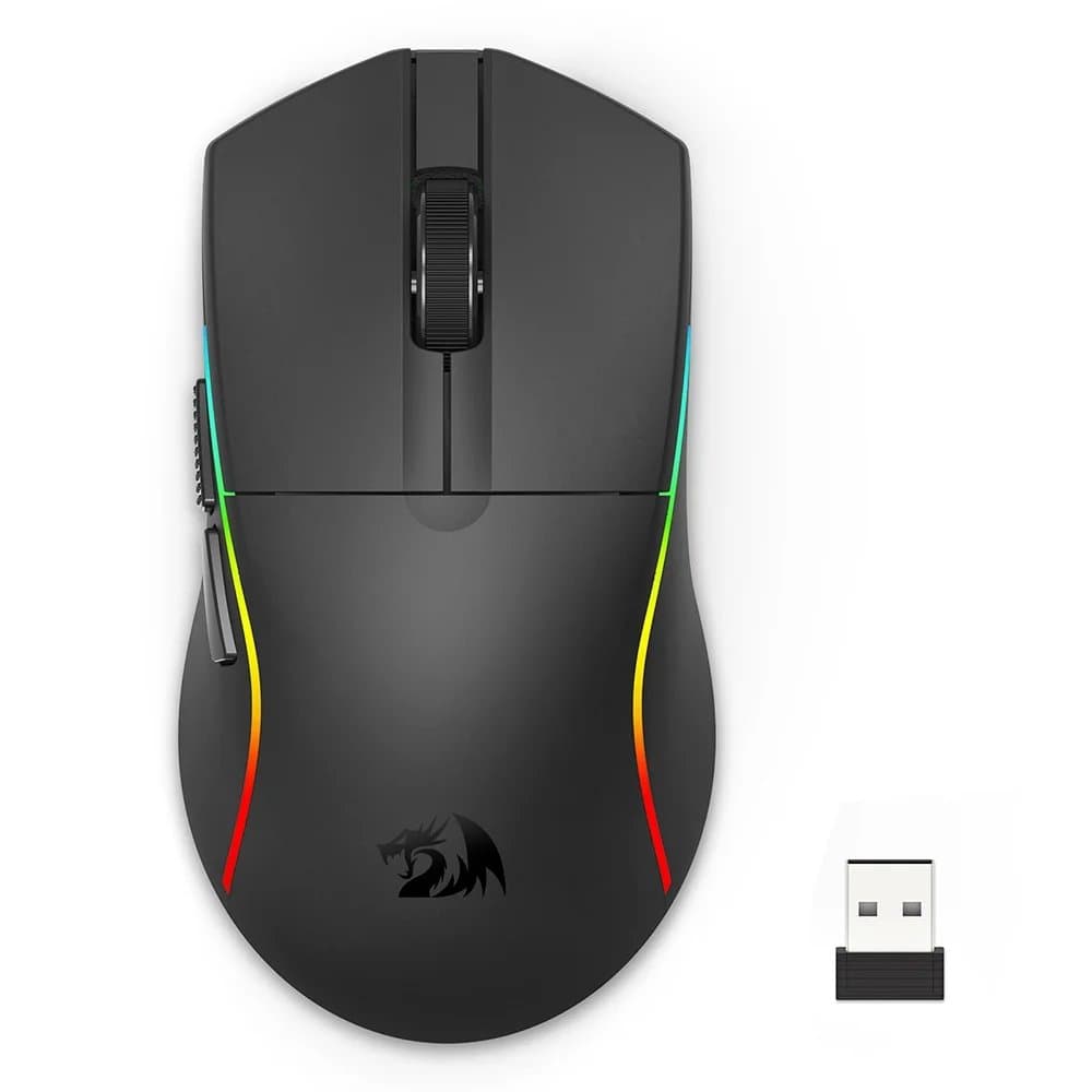 MOUSE GAMER WI-FI REDRAGON DEICIDE LITE RGB PTO M816
