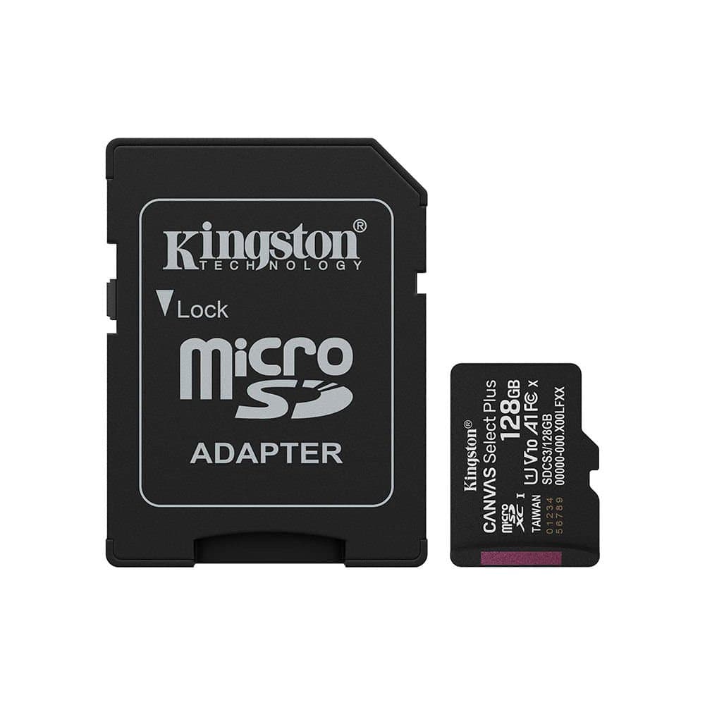 CARTAO M.SD KINGSTON SDCS3 128GB S. PLUS
