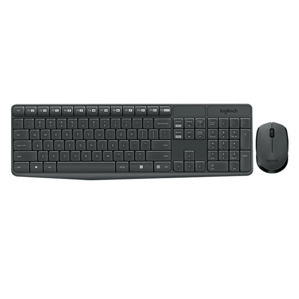 KIT TECLADO E MOUSE S/FIO MK235 LOGITECH