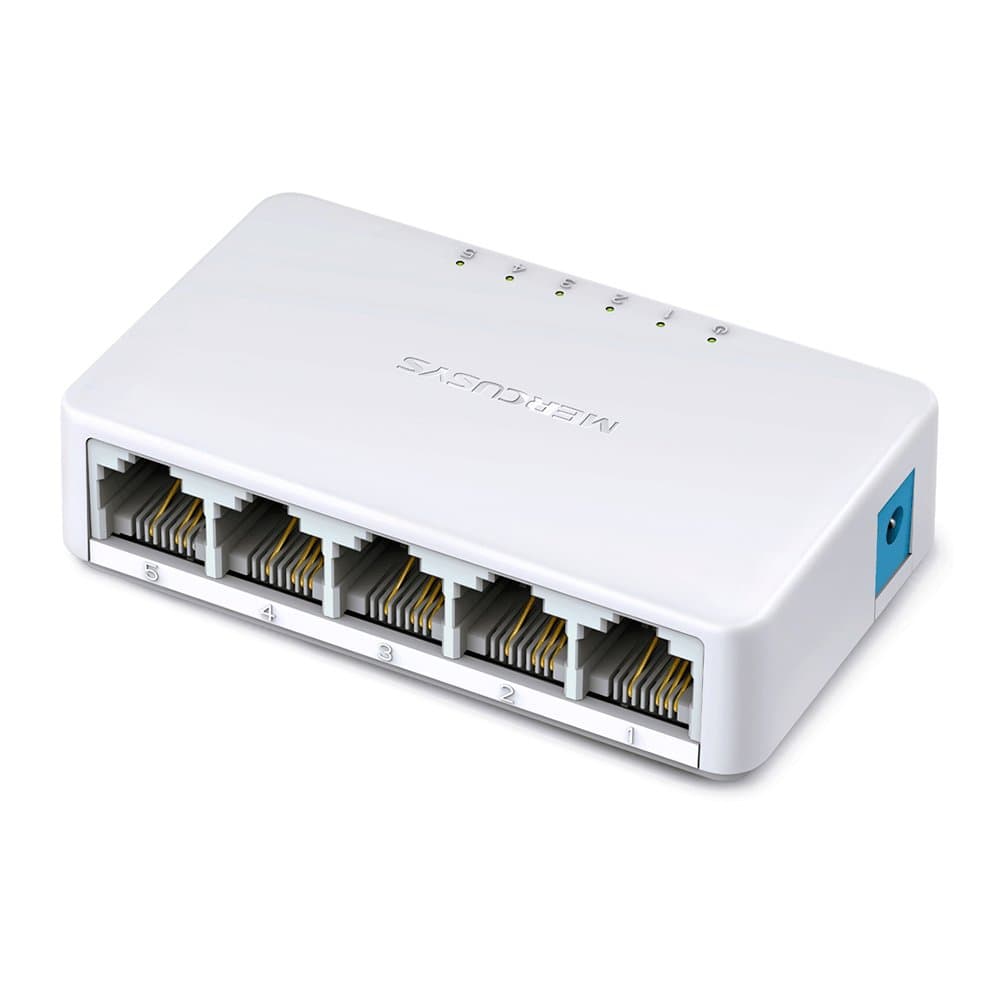 SWITCH 05 PORTAS MERCUSYS MS105
