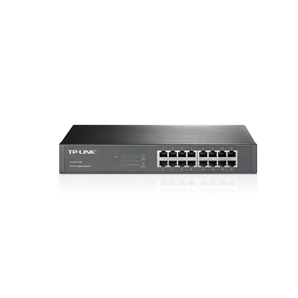 SWITCH 16 PORTAS GIGABIT TPLINK TL-SG1016D