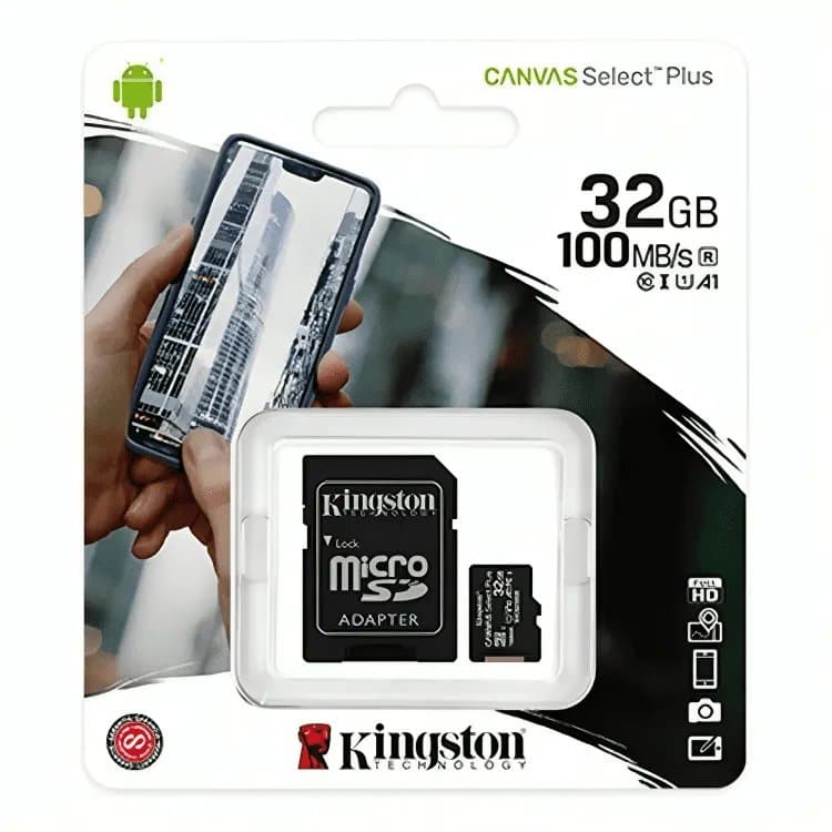CARTAO DE MEMORIA 32GB 100MB/S SDCS2 MICRO SD