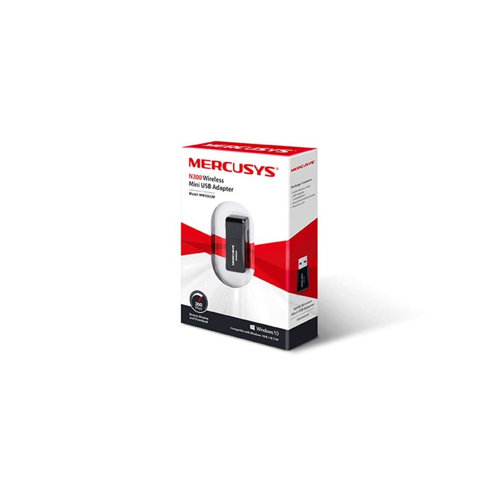 ADAPTADOR USB WI-FI MERCUSYS USB N300 MW300UM