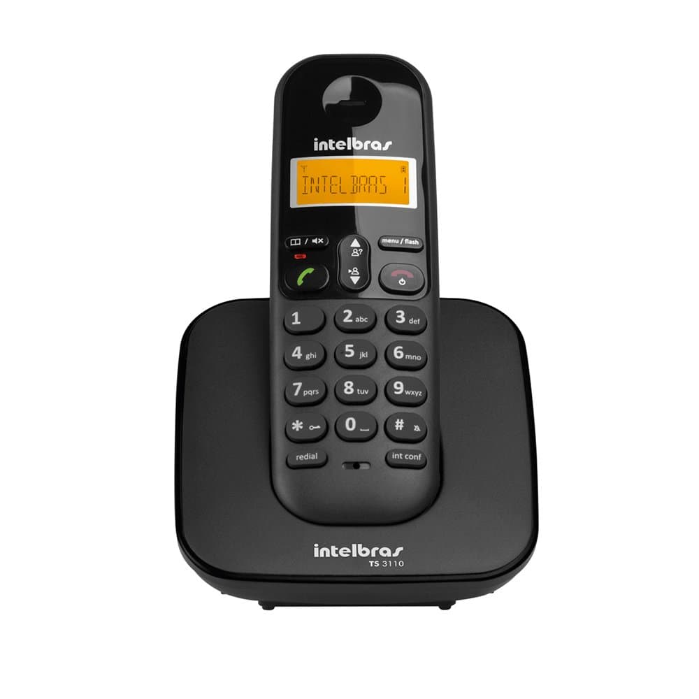 TELEFONE S/FIO INTELBRAS TS3110 ID DECT6.0