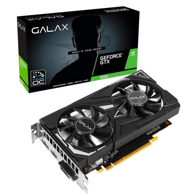 PLACA DE VIDEO GEFORCE GALAX GTX1650 4GB