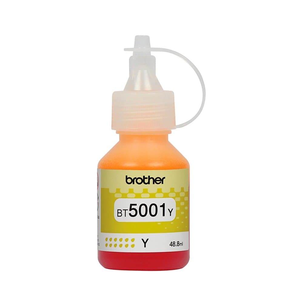 REFIL TINTA BROTHER AMARELO BT5001Y