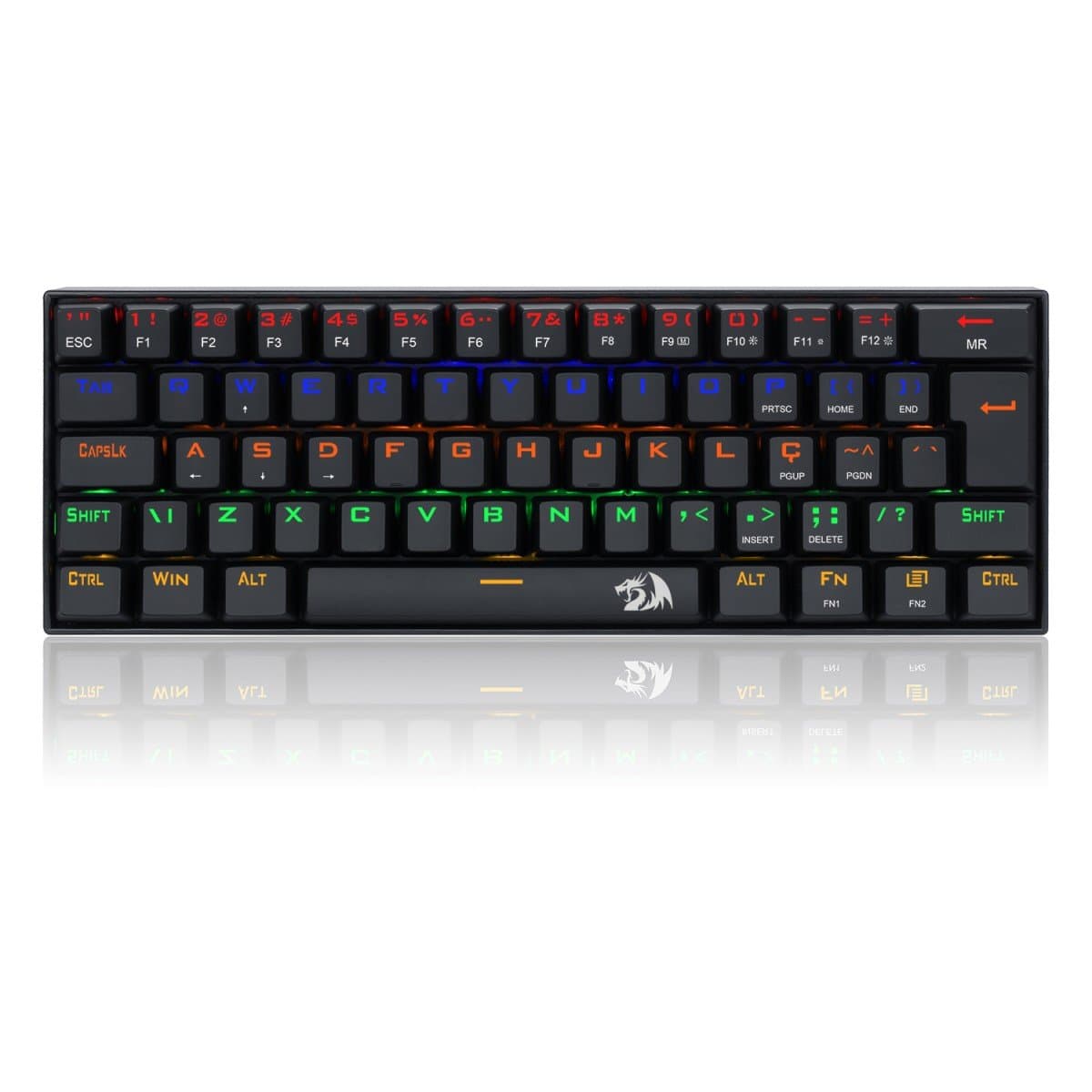 TECLADO GAMER MECANICO LAKSHMI SW.BLUE REDRAGON