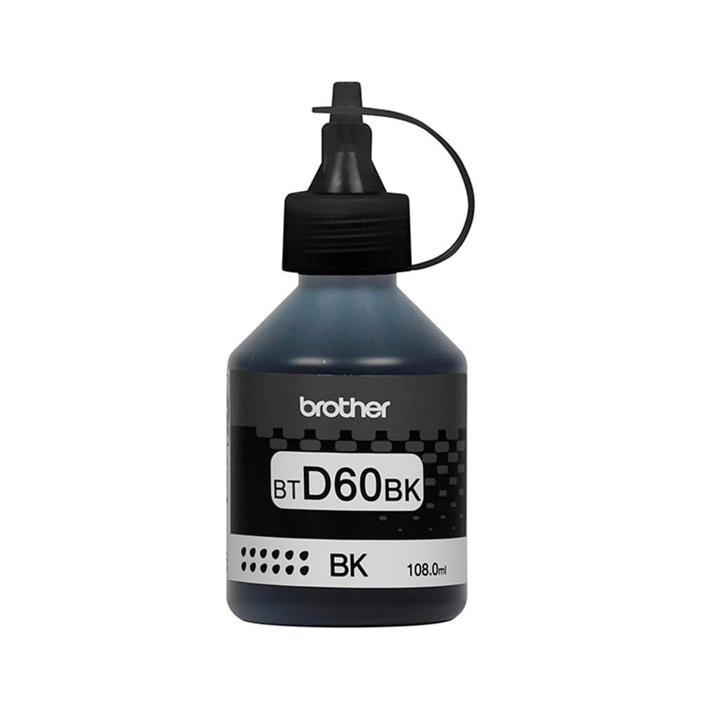 REFIL TINTA BROTHER PRETO BTD60BK