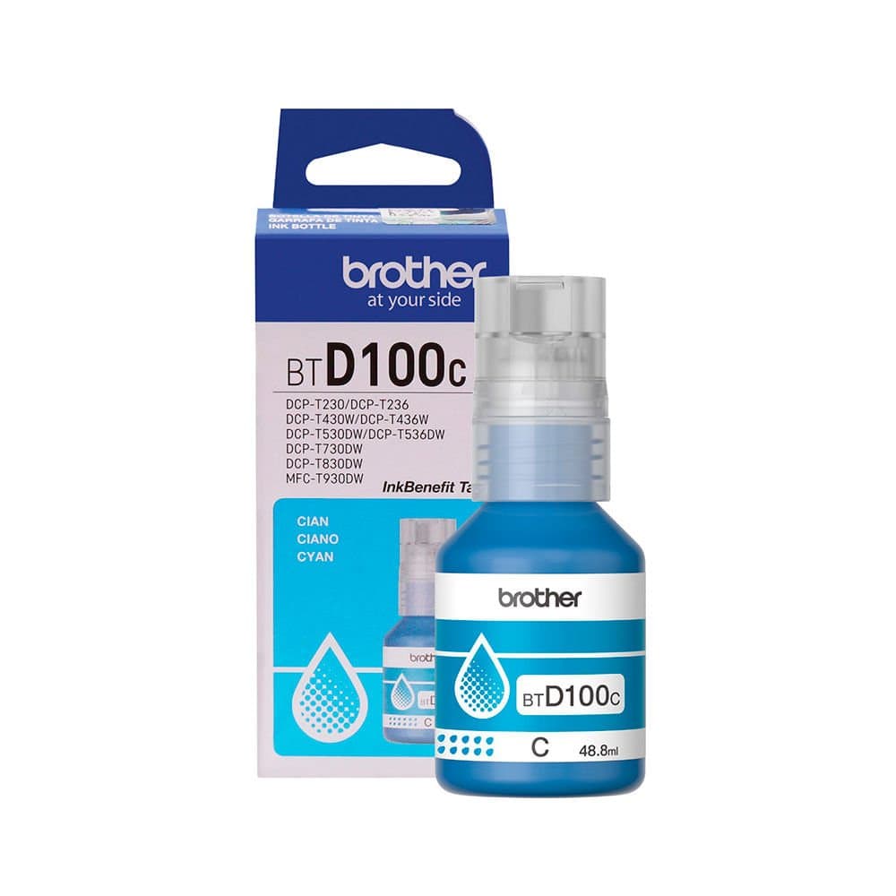 REFIL TINTA BROTHER CIANO BT5001C