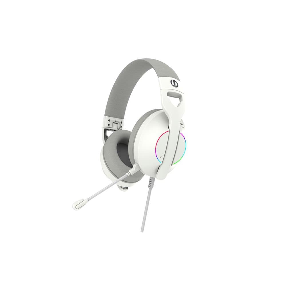 HEADSET HP DHE-8003 GAMER BRANCO USB