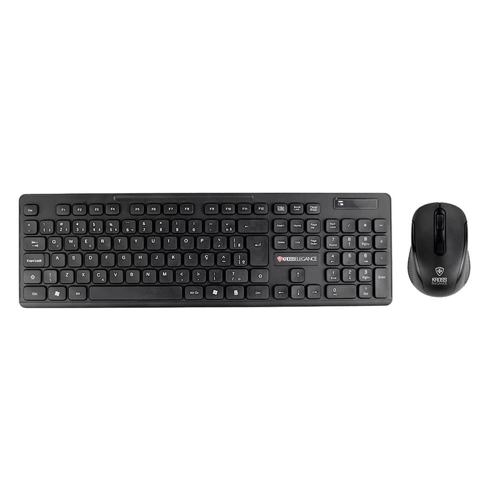 KIT TECLADO E MOUSE S/FIO KROSS KE-KM558V1