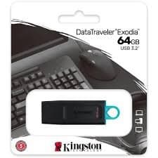 PEN DRIVE 64GB DTX 64GB USB-A 3.2 KINGSTON