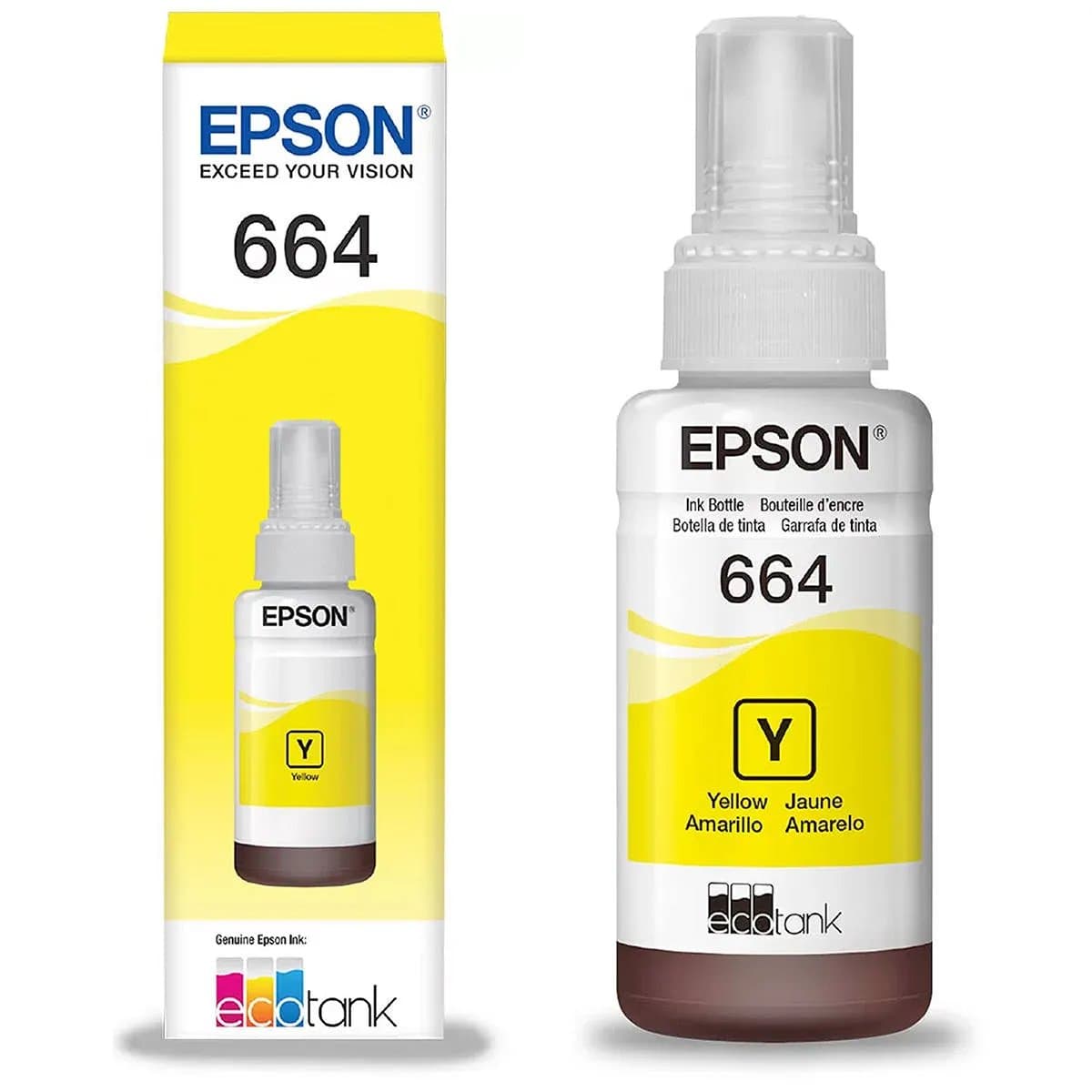 REFIL EPSON 664 70ML AMARELO