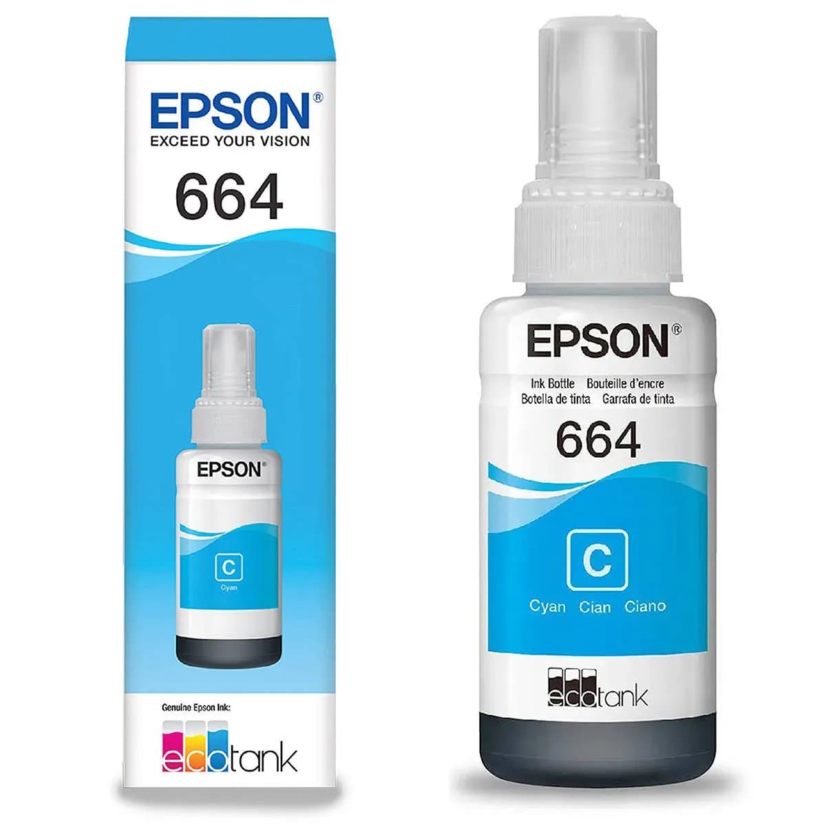 REFIL EPSON 664 70ML CIANO