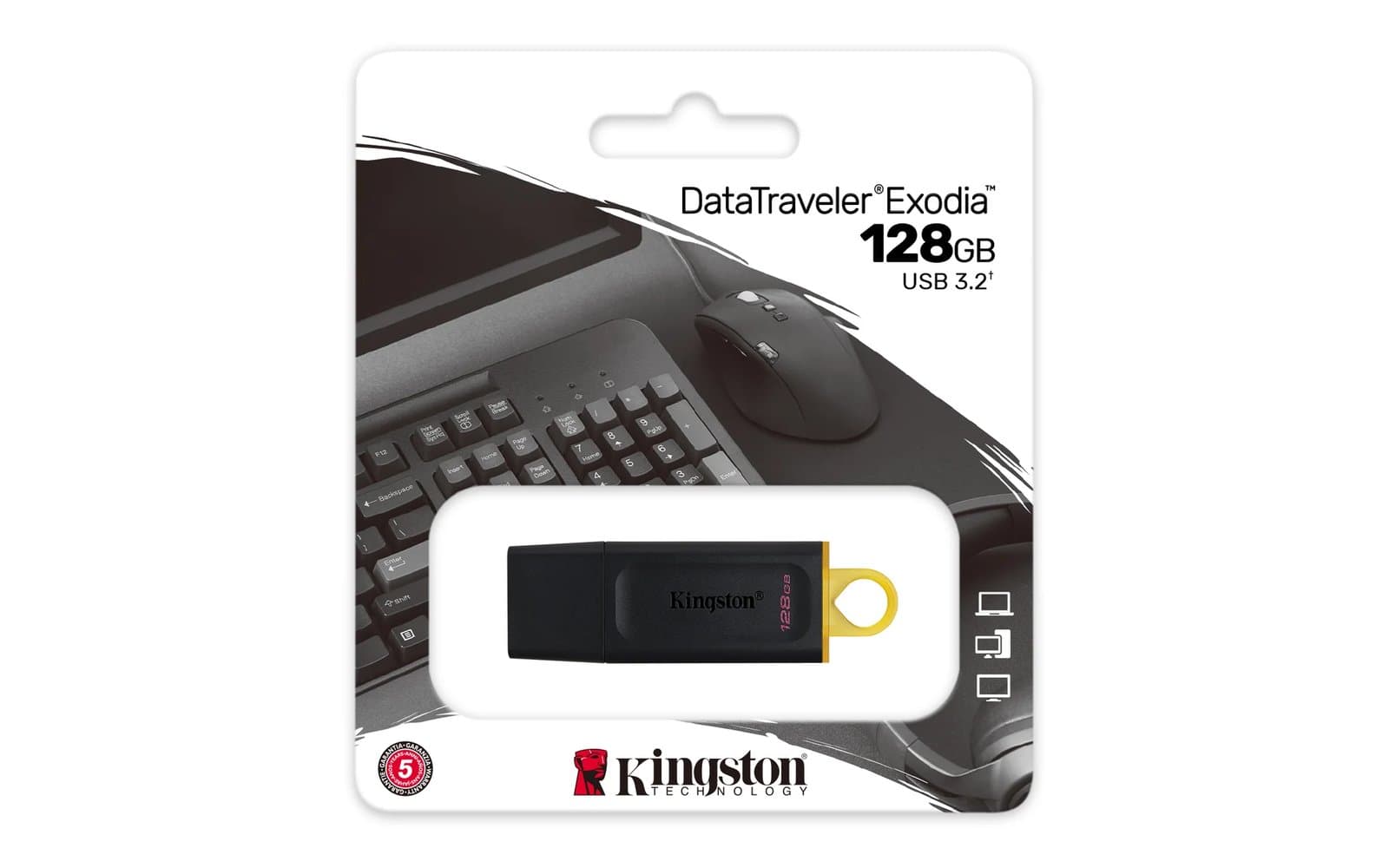 PEN DRIVE 128GB KINGSTON DTX USB-A 3.2